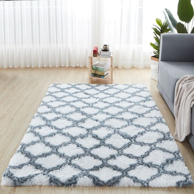 Nordic Fashion Fluffy Carpet