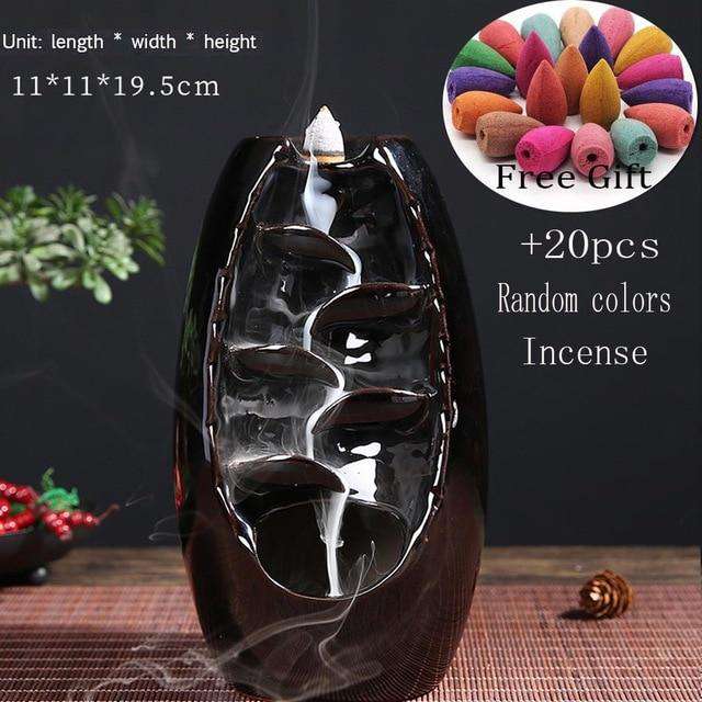 High Quality Ceramic Dragon incense burner